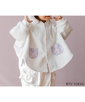 【組曲 / KIDS/KUMIKYOKU】の【90㎝】シナぷしゅ マント 人気、トレンドファッション・服の通販 founy(ファニー) ファッション Fashion キッズファッション KIDS プリント Print ポンチョ Poncho ラベンダー Lavender |ID:prp329100004118720