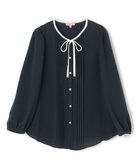 【トッカ/TOCCA】の【消臭・洗える!】PROMISE RIBBON ブラウス 人気、トレンドファッション・服の通販 founy(ファニー) ファッション Fashion レディースファッション WOMEN トップス・カットソー Tops/Tshirt シャツ/ブラウス Shirts/Blouses A/W・秋冬 Aw・Autumn/Winter・Fw・Fall-Winter S/S・春夏 Ss・Spring/Summer リボン Ribbon 夏 Summer 洗える Washable thumbnail ネイビー系|ID: prp329100004118893 ipo3291000000028144377