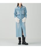 【グレース コンチネンタル/GRACE CONTINENTAL】のデニムドロストスリットワンピース 人気、トレンドファッション・服の通販 founy(ファニー) ファッション Fashion レディースファッション WOMEN ワンピース Dress A/W・秋冬 Aw・Autumn/Winter・Fw・Fall-Winter S/S・春夏 Ss・Spring/Summer スリット Slit デニム Denim ミリタリー Military ヴィンテージ Vintage 夏 Summer thumbnail サックス|ID: prp329100004118945 ipo3291000000028078679