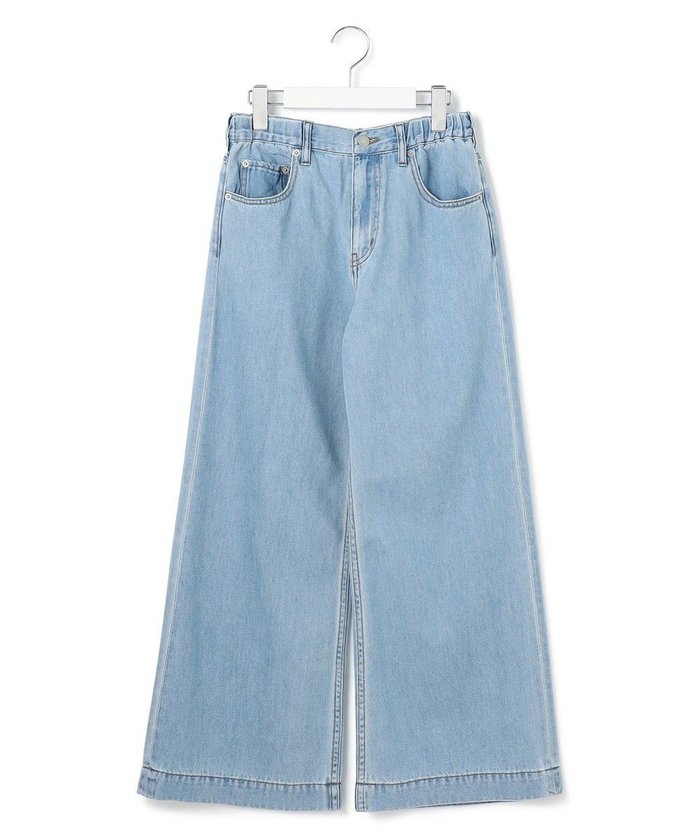 【ジェイプレスヨークストリート/J.PRESS YORK STREET】の【WOMEN】ソフトワイドデニム インテリア・キッズ・メンズ・レディースファッション・服の通販 founy(ファニー) https://founy.com/ ファッション Fashion レディースファッション WOMEN パンツ Pants デニムパンツ Denim Pants テーパード Tapered デニム Denim モチーフ Motif ワイド Wide A/W・秋冬 Aw・Autumn/Winter・Fw・Fall-Winter |ID: prp329100004119082 ipo3291000000030778680