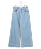 【ジェイプレスヨークストリート/J.PRESS YORK STREET】の【WOMEN】ソフトワイドデニム ダルブルー系|ID: prp329100004119082 ipo3291000000030778681
