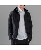 【ジョゼフ オム/JOSEPH HOMME / MEN】のグレンチェックジャガードストレッチ フ―ディーブルゾン ブラック系|ID: prp329100004119103 ipo3291000000028082501