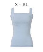 【ブラデリス ニューヨーク/BRADELIS New York】の【BRADELIS NewYork peace】綿混楽々バストキープブラキャミ24 ブラデリス 綿混素材で快適に補正 ブラトップ DB524203 サックスブルー|ID: prp329100004119861 ipo3291000000032297131