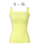 【ブラデリス ニューヨーク/BRADELIS New York】の【BRADELIS NewYork peace】綿混楽々バストキープブラキャミ24 ブラデリス 綿混素材で快適に補正 ブラトップ DB524203 パイナップル|ID: prp329100004119861 ipo3291000000033101381