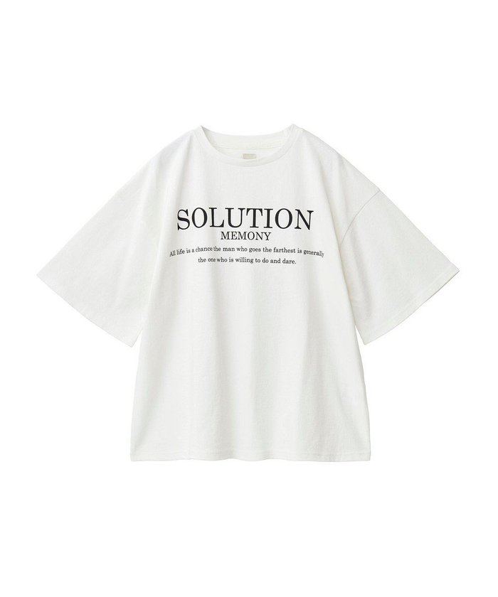 【クラフトスタンダードブティック/CRAFT STANDARD BOUTIQUE】のフレア袖SOLUTIONロゴTee インテリア・キッズ・メンズ・レディースファッション・服の通販 founy(ファニー) https://founy.com/ ファッション Fashion レディースファッション WOMEN トップス・カットソー Tops/Tshirt シャツ/ブラウス Shirts/Blouses ロング / Tシャツ T-Shirts カットソー Cut and Sewn カットソー Cut And Sew スタイリッシュ Stylish スマート Smart トレンド Trend フレア Flare フロント Front プレーン Plane ボトム Bottom ポケット Pocket ワイド Wide A/W・秋冬 Aw・Autumn/Winter・Fw・Fall-Winter おすすめ Recommend 2024年 2024 2024-2025秋冬・A/W Aw/Autumn/Winter/Fw/Fall/2024-2025 |ID: prp329100004119866 ipo3291000000028091342