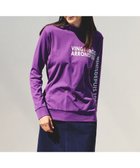 【23区 ゴルフ/NIJYUSANKU GOLF】の【WOMEN】【吸水速乾/UVカット】スポーティ モックネックシャツ パープル系|ID: prp329100004119887 ipo3291000000031930231