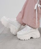 【ウィゴー/WEGO】のコードデザイン厚底ボリュームシューズ 人気、トレンドファッション・服の通販 founy(ファニー) ファッション Fashion レディースファッション WOMEN サンダル Sandals シューズ Shoes シンプル Simple スニーカー Sneakers スポーティ Sporty スマホ Smartphone ソックス Socks ドローコード Draw Cord フィット Fit メッシュ Mesh 厚底 Platforms 無地 Plain Color thumbnail ホワイト|ID: prp329100004119918 ipo3291000000028091796