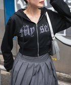 【ウィゴー/WEGO】のラインストーンWジップショートパーカー 人気、トレンドファッション・服の通販 founy(ファニー) ファッション Fashion レディースファッション WOMEN トップス・カットソー Tops/Tshirt パーカ Sweats A/W・秋冬 Aw・Autumn/Winter・Fw・Fall-Winter おすすめ Recommend インナー Inner ショート Short ストーン Stone スマホ Smartphone セットアップ Set Up タンク Tank パーカー Hoodie ロング Long 定番 Standard 秋 Autumn/Fall 長袖 Long Sleeve thumbnail ブラック|ID: prp329100004119919 ipo3291000000028091800