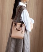 【組曲/KUMIKYOKU】の2WAYハンドルスクエアショルダー バッグ Mini 人気、トレンドファッション・服の通販 founy(ファニー) ファッション Fashion レディースファッション WOMEN コンパクト Compact フラップ Flap ポケット Pocket thumbnail ブラウン系1|ID: prp329100004120823 ipo3291000000028109959