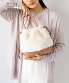 【組曲/KUMIKYOKU】のファーバケットコンビ バッグ 人気、トレンドファッション・服の通販 founy(ファニー) ファッション Fashion レディースファッション WOMEN バッグ Bag A/W・秋冬 Aw・Autumn/Winter・Fw・Fall-Winter アクセサリー Accessories ショルダー Shoulder フォルム Form ポケット Pocket 巾着 Purse thumbnail アイボリー系|ID: prp329100004120826 ipo3291000000028109968