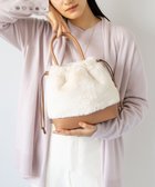 【組曲/KUMIKYOKU】のファーバケットコンビ バッグ 人気、トレンドファッション・服の通販 founy(ファニー) ファッション Fashion レディースファッション WOMEN バッグ Bag A/W・秋冬 Aw・Autumn/Winter・Fw・Fall-Winter アクセサリー Accessories ショルダー Shoulder フォルム Form ポケット Pocket 巾着 Purse thumbnail アイボリー系|ID: prp329100004120826 ipo3291000000029437861