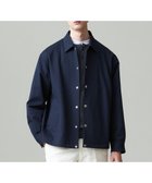 【ジェイ プレス/J.PRESS / MEN】のKANEMASA グレンチェック サッカージャージー コーチジャケット ネイビー系|ID: prp329100004121950 ipo3291000000031685963