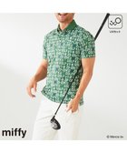 【23区 ゴルフ/23区GOLF / MEN】の【MEN】【吸水速乾/UVカット】ミッフィーロゴポロシャツ グリーン系5|ID: prp329100004121966 ipo3291000000028127820