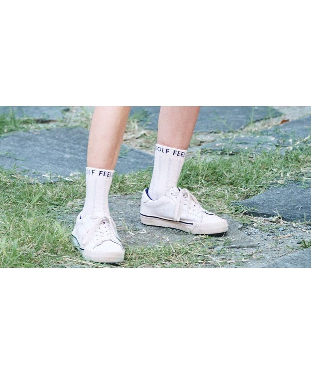 【23区 ゴルフ/NIJYUSANKU GOLF】の【WOMEN】レギュラーソックス インテリア・キッズ・メンズ・レディースファッション・服の通販 founy(ファニー) 　ファッション　Fashion　レディースファッション　WOMEN　ソックス　Socks　レッグウェア　Legwear　クッション　Cushion　ソックス　Socks　レギュラー　Regular　ホワイト系|ID: prp329100004121979 ipo3291000000031735865