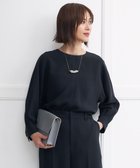 【自由区/JIYU-KU】の【カタログ掲載・セットアップ対応・洗える】トリアセダブルクロス ブラウス ネイビー|ID: prp329100004121980 ipo3291000000031965765