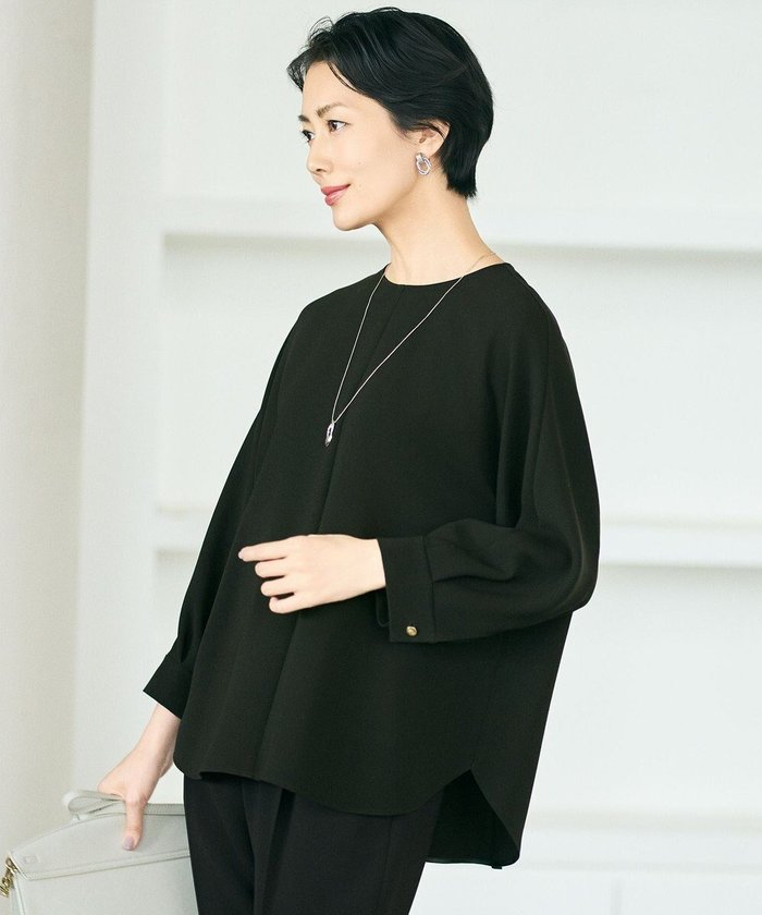 【自由区/JIYU-KU】の【カタログ掲載・セットアップ対応】トリアセダブルクロス ブラウス インテリア・キッズ・メンズ・レディースファッション・服の通販 founy(ファニー) https://founy.com/ ファッション Fashion レディースファッション Fashion for Women トップス・カットソー Cut & Sew Tops シャツ・ブラウス・オフィスカジュアル Elegant Blouses & Button-Ups セットアップ Matching Sets レディーストップス・ブラウス Tops & Blouses / Assorted Women's Tops ジャケット Jacket, Outerwear ストレッチ Stretch, Stretchy Fabric スリーブ Sleeve, Long Sleeve / Short Sleeve セットアップ Set-Up, Coordinated Outfit フォルム Silhouette, Form A/W・秋冬 Autumn/Winter S/S・春夏 SS, Spring/Summer, Warm Season おすすめ Recommended / Our Picks 夏 Summer セレモニー Ceremony ビジネス 仕事 通勤 Business / Work / Commuting |ID: prp329100004121980 ipo3291000000034609614