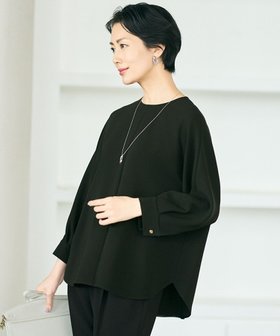 【自由区/JIYU-KU】の【きれいめの定番・カタログ掲載・セットアップ対応・セレモニー・通勤】トリアセダブルクロス ブラウス 人気、トレンドファッション・服の通販 founy(ファニー) ファッション Fashion レディースファッション Fashion for Women トップス・カットソー Cut & Sew Tops シャツ・ブラウス・オフィスカジュアル Elegant Blouses & Button-Ups セットアップ Matching Sets レディーストップス・ブラウス Tops & Blouses / Assorted Women's Tops ジャケット Jacket, Outerwear ストレッチ Stretch, Stretchy Fabric スリーブ Sleeve, Long Sleeve / Short Sleeve セットアップ Set-Up, Coordinated Outfit 定番 Standard, Basic Item フォルム Silhouette, Form A/W・秋冬 Autumn/Winter S/S・春夏 SS, Spring/Summer, Warm Season おすすめ Recommended / Our Picks 夏 Summer セレモニー Ceremony ビジネス 仕事 通勤 Business / Work / Commuting |ID:prp329100004121980