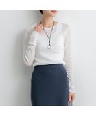 【23区/NIJYUSANKU】の【SLOW/一部店舗限定】シアーリブロンTEE クルーネック カットソー 人気、トレンドファッション・服の通販 founy(ファニー) ファッション Fashion レディースファッション Fashion for Women トップス・カットソー Cut & Sew Tops シャツ・ブラウス・オフィスカジュアル Elegant Blouses & Button-Ups ロングTシャツ・Tシャツ Longline T-Shirts & Tees カットソー・ベーシックTシャツ Cut-and-Sewn Tops / Stretch Tees & Basics インナー Innerwear カットソー Cut and Sewn Top シアー Sheer, See-Through タンク Tank Top, Sleeveless Top ベーシック Basic, Essential ボトム Bottoms, Lower Wear ワイド Wide, Wide Fit A/W・秋冬 Autumn/Winter おすすめ Recommended / Our Picks 2024年 2024 2024-2025秋冬・A/W Autumn/Winter 2024–25 AW24–25 thumbnail ホワイト系|ID: prp329100004121993 ipo3291000000033646453