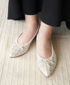 【ヌーベルローブオウ/nouvelleRobe Ou】の【本革・高反発・抗菌】Tweed ポインテッドトゥ パンプス 人気、トレンドファッション・服の通販 founy(ファニー) ファッション Fashion レディースファッション WOMEN クッション Cushion 抗菌 Antibacterial シューズ Shoes ツイード Tweed バレエ Ballet フィット Fit フラット Flat おすすめ Recommend thumbnail BGF|ID: prp329100004122026 ipo3291000000028128220