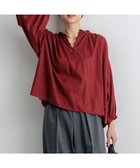 【23区/NIJYUSANKU】の【SLOW/一部店舗限定】テンセルコットンジョーゼット ギャザー ブラウス 人気、トレンドファッション・服の通販 founy(ファニー) ファッション Fashion レディースファッション WOMEN トップス・カットソー Tops/Tshirt シャツ/ブラウス Shirts/Blouses ギャザー Gather ジョーゼット Georgette ドレープ Drape バランス Balance フリル Frills ボトム Bottom ワイド Wide A/W・秋冬 Aw・Autumn/Winter・Fw・Fall-Winter おすすめ Recommend 夏 Summer 2024年 2024 エレガント 上品 Elegant 2024-2025秋冬・A/W Aw/Autumn/Winter/Fw/Fall/2024-2025 thumbnail ワイン系|ID: prp329100004122107 ipo3291000000031589657