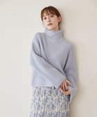 【フェルゥ/Feroux】のFOXブレンドハイネック ニット 人気、トレンドファッション・服の通販 founy(ファニー) ファッション Fashion レディースファッション WOMEN トップス・カットソー Tops/Tshirt ニット Knit Tops A/W・秋冬 Aw・Autumn/Winter・Fw・Fall-Winter おすすめ Recommend カーディガン Cardigan コンパクト Compact コンビ Combination シンプル Simple セーター Sweater ハイネック High Neck フェミニン Feminine レース Race 再入荷 Restock/Back In Stock/Re Arrival thumbnail スカイブルー系|ID: prp329100004122136 ipo3291000000028129364