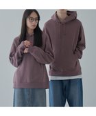 【ウィゴー/WEGO】の【ユニセックス着用ITEM】リラックスフィットスウェットプルパーカー ブラウン|ID:prp329100004123466