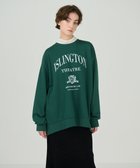 【グレース コンチネンタル/GRACE CONTINENTAL】のオーバーカットトップ 人気、トレンドファッション・服の通販 founy(ファニー) ファッション Fashion レディースファッション WOMEN トップス・カットソー Tops/Tshirt パーカ Sweats スウェット Sweat A/W・秋冬 Aw・Autumn/Winter・Fw・Fall-Winter S/S・春夏 Ss・Spring/Summer スウェット Sweat ストーン Stone パール Pearl プリント Print ボトム Bottom 夏 Summer thumbnail グリーン|ID: prp329100004123476 ipo3291000000028462945