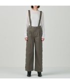 【グレース コンチネンタル/GRACE CONTINENTAL】のサスペンダーデニムパンツ 人気、トレンドファッション・服の通販 founy(ファニー) ファッション Fashion レディースファッション WOMEN パンツ Pants デニムパンツ Denim Pants A/W・秋冬 Aw・Autumn/Winter・Fw・Fall-Winter S/S・春夏 Ss・Spring/Summer サスペンダー Suspenders センター Center デニム Denim トレンド Trend ドット Dot ワイド Wide 夏 Summer thumbnail カーキ|ID: prp329100004123505 ipo3291000000028143662