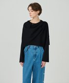 【グレース コンチネンタル/GRACE CONTINENTAL】のケープショートニットトップ 人気、トレンドファッション・服の通販 founy(ファニー) ファッション Fashion レディースファッション WOMEN トップス・カットソー Tops/Tshirt ニット Knit Tops A/W・秋冬 Aw・Autumn/Winter・Fw・Fall-Winter S/S・春夏 Ss・Spring/Summer セーター Sweater ドレープ Drape フォーマル Formal ワンポイント One Point エレガント 上品 Elegant 夏 Summer thumbnail ブラック|ID: prp329100004123510 ipo3291000000028143685