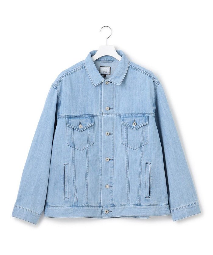 【ジェイプレスヨークストリート/J.PRESS YORK STREET】の【UNISEX】デニムジャケット インテリア・キッズ・メンズ・レディースファッション・服の通販 founy(ファニー) https://founy.com/ ファッション Fashion レディースファッション WOMEN アウター Coat Outerwear ジャケット Jackets デニムジャケット Denim Jackets ユニセックス Unisex ジャケット Jacket デニム Denim リラックス Relax ワイド Wide 夏 Summer S/S・春夏 Ss・Spring/Summer A/W・秋冬 Aw・Autumn/Winter・Fw・Fall-Winter |ID: prp329100004124776 ipo3291000000030929966
