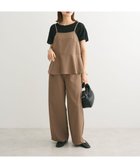 【グリーンパークス/Green Parks】の・ELENCARE DUE ペプラムサロペット Dark Beige|ID: prp329100004124877 ipo3291000000028163265