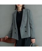 【組曲/KUMIKYOKU】のシックツイード ジャケット 人気、トレンドファッション・服の通販 founy(ファニー) ファッション Fashion レディースファッション Fashion for Women アウター Coat / Outerwear Collection レディースジャケット・軽アウター Jackets テーラードジャケット / 通勤・きれいめスタイル Tailored Jackets & Blazers クラシカル Classical, Vintage-Inspired ジャケット Jacket, Outerwear ツイード Twill, Twill Weave フォルム Silhouette, Form A/W・秋冬 Autumn/Winter thumbnail ブラック系3|ID: prp329100004124951 ipo3291000000033566950