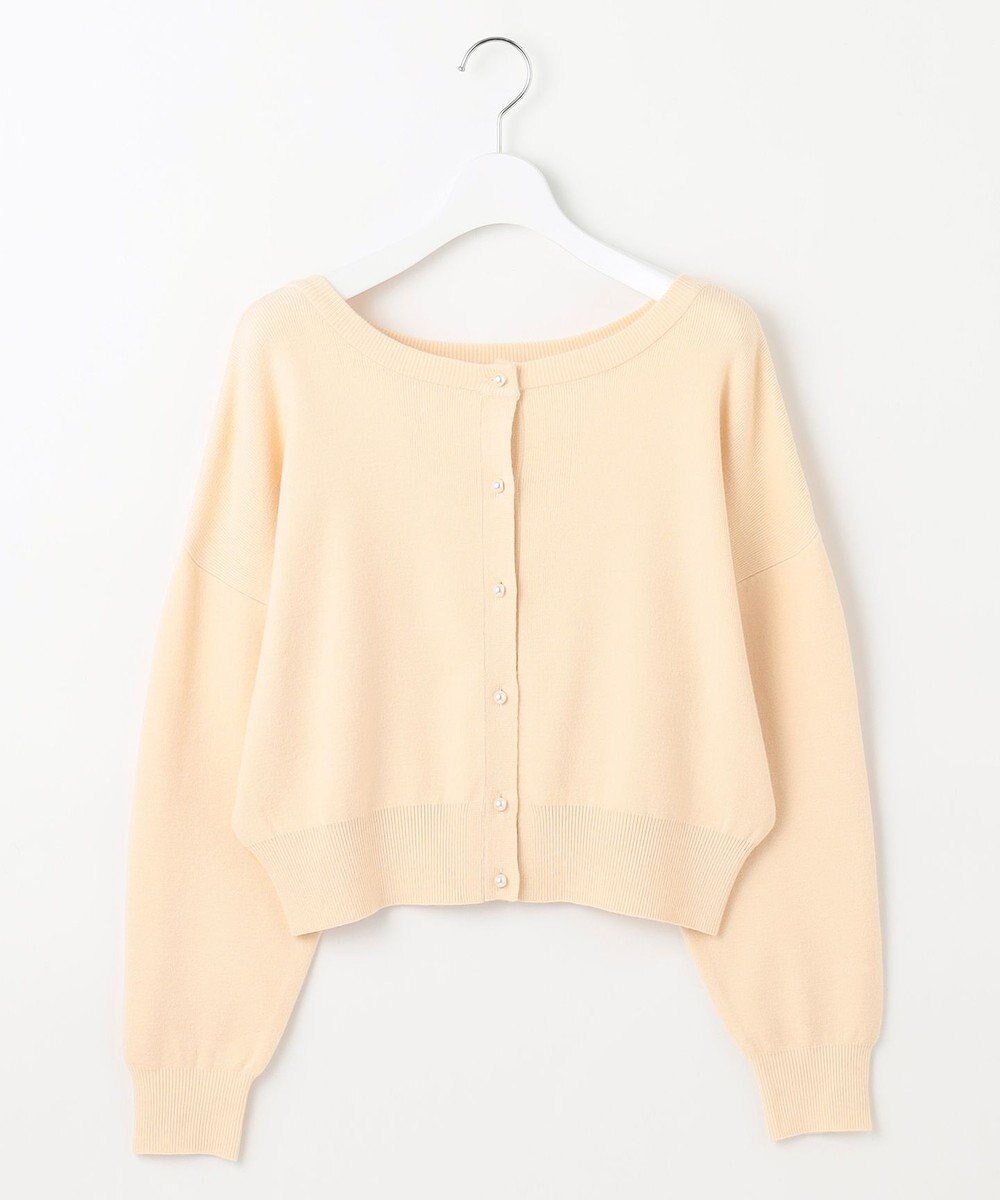 【フェルゥ/Feroux】の【洗える】2WAY パールボタン カーディガン インテリア・キッズ・メンズ・レディースファッション・服の通販 founy(ファニー) 　ファッション　Fashion　レディースファッション　WOMEN　トップス・カットソー　Tops/Tshirt　カーディガン　Cardigans　カーディガン　Cardigan　コンパクト　Compact　シンプル　Simple　バランス　Balance　パール　Pearl　洗える　Washable　A/W・秋冬　Aw・Autumn/Winter・Fw・Fall-Winter　アイボリー系|ID: prp329100004124972 ipo3291000000031700968