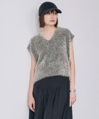 【アイシービー/iCB】の【洗える】 ルレックスファー ベスト 人気、トレンドファッション・服の通販 founy(ファニー) ファッション Fashion レディースファッション WOMEN アウター Coat Outerwear トップス・カットソー Tops/Tshirt ベスト/ジレ Gilets/Vests 洗える Washable 秋 Autumn/Fall シャイニー Shiny フェザーヤーン Feather Yarn ベスト Vest A/W・秋冬 Aw・Autumn/Winter・Fw・Fall-Winter 2024年 2024 2024-2025秋冬・A/W Aw/Autumn/Winter/Fw/Fall/2024-2025 thumbnail ブラック系|ID: prp329100004124986 ipo3291000000028462913