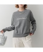 【23区/NIJYUSANKU】の【先行予約/洗える】レターロゴ ニット 人気、トレンドファッション・服の通販 founy(ファニー) ファッション Fashion レディースファッション WOMEN トップス・カットソー Tops/Tshirt ニット Knit Tops イタリア Italy 洗える Washable シンプル Simple セーター Sweater ドレープ Drape ベーシック Basic A/W・秋冬 Aw・Autumn/Winter・Fw・Fall-Winter 冬 Winter 2024年 2024 2024-2025秋冬・A/W Aw/Autumn/Winter/Fw/Fall/2024-2025 thumbnail ライトグレー系|ID: prp329100004125009 ipo3291000000028164022