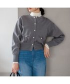 【組曲/KUMIKYOKU】の【WEB限定色あり】ELENA パールボタン ニットジャケット 【WEB限定】チャコールグレー系9|ID: prp329100004125014 ipo3291000000031889867
