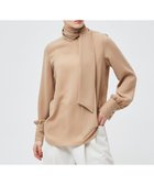 【ベイジ,/BEIGE,】の【WEB限定・洗える】STOW / ボウタイブラウス Milk tea|ID:prp329100004125310