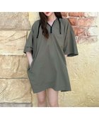 【グリーンパークス/Green Parks】の[ユニセックス]ハーフZipナイロンプルオーバー Khaki|ID: prp329100004125340 ipo3291000000028168612