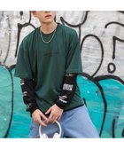 【ウィゴー/WEGO】の【ユニセックス着用ITEM/2点SET】アクセ付きグラフィックアンサンブルT(LS) 人気、トレンドファッション・服の通販 founy(ファニー) ファッション Fashion レディースファッション WOMEN トップス・カットソー Tops/Tshirt アンサンブル Knit Ensemble シャツ/ブラウス Shirts/Blouses ロング / Tシャツ T-Shirts カットソー Cut and Sewn アンサンブル Ensemble インナー Inner 春 Spring 秋 Autumn/Fall カットソー Cut And Sew カーゴパンツ Cargo Pants グラフィック Graphic スマホ Smartphone デニム Denim トレンド Trend 定番 Standard 半袖 Short Sleeve ロング Long A/W・秋冬 Aw・Autumn/Winter・Fw・Fall-Winter おすすめ Recommend 夏 Summer thumbnail グリーン|ID: prp329100004126683 ipo3291000000028182963