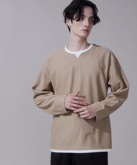 【ウィゴー/WEGO / MEN】のフェイクレイヤードキーネックT(LS) 人気、トレンドファッション・服の通販 founy(ファニー) ファッション Fashion メンズファッション MEN トップス・カットソー Tops/Tshirt/Men シャツ Shirts A/W・秋冬 Aw・Autumn/Winter・Fw・Fall-Winter おすすめ Recommend インナー Inner カットソー Cut And Sew シンプル Simple ジャケット Jacket スマホ Smartphone スラックス Slacks 今季 This Season 春 Spring 秋 Autumn/Fall |ID:prp329100004126695