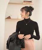 【ウィゴー/WEGO】の【手洗い可】タートルネックニット ブラック|ID: prp329100004126707 ipo3291000000029397235