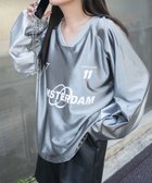 【ウィゴー/WEGO】のサテンゲームグラフィックプルオーバー 人気、トレンドファッション・服の通販 founy(ファニー) ファッション Fashion レディースファッション WOMEN トップス・カットソー Tops/Tshirt シャツ/ブラウス Shirts/Blouses ロング / Tシャツ T-Shirts プルオーバー Pullover カットソー Cut and Sewn A/W・秋冬 Aw・Autumn/Winter・Fw・Fall-Winter おすすめ Recommend インナー Inner カットソー Cut And Sew キャミソール Camisole グラフィック Graphic サテン Satin スマホ Smartphone トレンド Trend 長袖 Long Sleeve thumbnail グレー|ID: prp329100004126714 ipo3291000000028183088