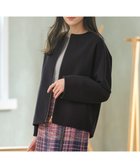 【エニィ スィス/any SiS】のウールライクドルマンショート コート ネイビー|ID: prp329100004126727 ipo3291000000031972347