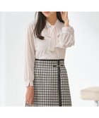 【エニィ スィス/any SiS】の【前後着用可能】シアー2WAYボウタイ プルオーバー 人気、トレンドファッション・服の通販 founy(ファニー) ファッション Fashion レディースファッション WOMEN トップス・カットソー Tops/Tshirt シャツ/ブラウス Shirts/Blouses プルオーバー Pullover A/W・秋冬 Aw・Autumn/Winter・Fw・Fall-Winter おすすめ Recommend インナー Inner カーディガン Cardigan シアー Sheer ジャージー Jersey スタンド Stand エレガント 上品 Elegant thumbnail アイボリー|ID: prp329100004126728 ipo3291000000028462789