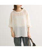 【グリーンパークス/Green Parks】の・ELENCARE DUE シアープルオーバー 人気、トレンドファッション・服の通販 founy(ファニー) ファッション Fashion レディースファッション WOMEN トップス・カットソー Tops/Tshirt シャツ/ブラウス Shirts/Blouses ロング / Tシャツ T-Shirts プルオーバー Pullover カットソー Cut and Sewn A/W・秋冬 Aw・Autumn/Winter・Fw・Fall-Winter インナー Inner カットソー Cut And Sew キャミソール Camisole ギャザー Gather シアー Sheer ショルダー Shoulder ドロップ Drop ポケット Pocket thumbnail Ivory|ID: prp329100004126736 ipo3291000000028183204