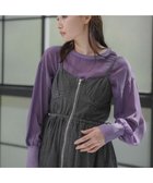 【グリーンパークス/Green Parks】の・ELENCARE DUE シアープルオーバー 人気、トレンドファッション・服の通販 founy(ファニー) ファッション Fashion レディースファッション WOMEN トップス・カットソー Tops/Tshirt シャツ/ブラウス Shirts/Blouses ロング / Tシャツ T-Shirts プルオーバー Pullover カットソー Cut and Sewn A/W・秋冬 Aw・Autumn/Winter・Fw・Fall-Winter インナー Inner カットソー Cut And Sew キャミソール Camisole ギャザー Gather シアー Sheer ショルダー Shoulder ドロップ Drop ポケット Pocket thumbnail Purple|ID: prp329100004126736 ipo3291000000028183208