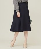 【エニィ スィス/any SiS】の【洗える】プチベルトフレア スカート ネイビー|ID: prp329100004126759 ipo3291000000035607899