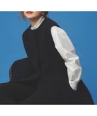 【アンフィーロ 自由区/UNFILO】の【抗菌防臭/洗える】フリルネックシャツ オフ|ID: prp329100004129170 ipo3291000000033489266