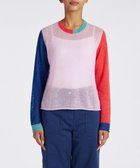 【ポール スミス/Paul Smith】のカラーブロック シアー ニット 人気、トレンドファッション・服の通販 founy(ファニー) ファッション Fashion レディースファッション WOMEN トップス・カットソー Tops/Tshirt ニット Knit Tops A/W・秋冬 Aw・Autumn/Winter・Fw・Fall-Winter おすすめ Recommend シアー Sheer ショート Short セーター Sweater ブロック Block モヘヤ Mohair thumbnail ライラック|ID: prp329100004130075 ipo3291000000028462653