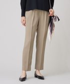 【自由区/JIYU-KU】の【洗える】ツイステッドダブルクロス テーパード パンツ モカ|ID: prp329100004130077 ipo3291000000035762823